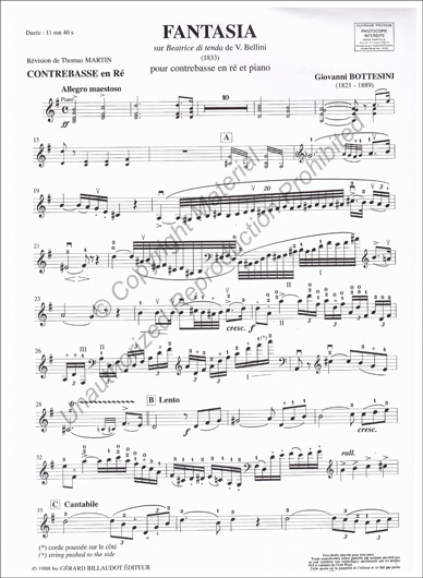 Fantasia from "Beatrice di Tenda" de Vincenzo Bellini