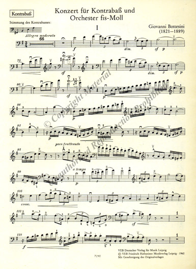 Concerto for Double Bass in F sharp minor