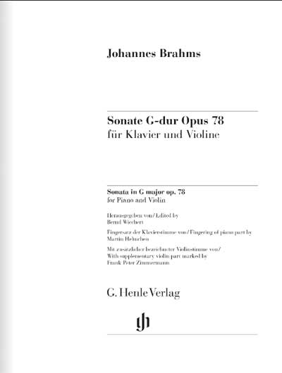 Brahms - Violin Sonata No. 1 in G major, Op. 78 (HEN)