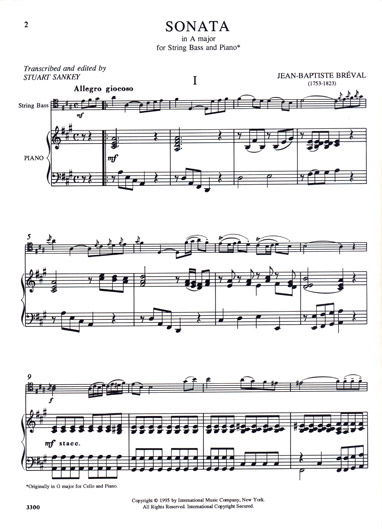Sonata in A