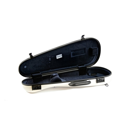 Bam Hightech Overhead Violin Case - White