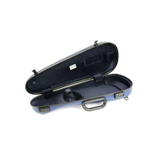 Bam Hightech Overhead Violin Case - Blue