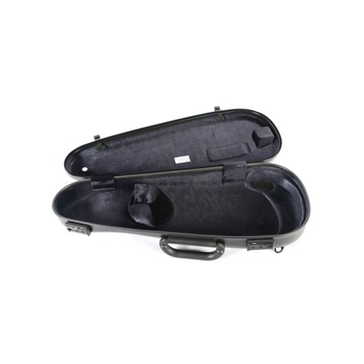 Bam Hightech Overhead Cabin Violin Case - Black Lazure
