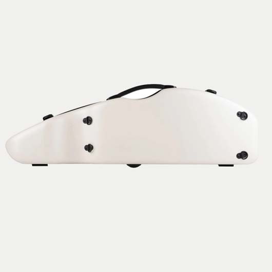 Bam Bonbon Hightech Contoured Violin Case - 4/4 - White-Violet