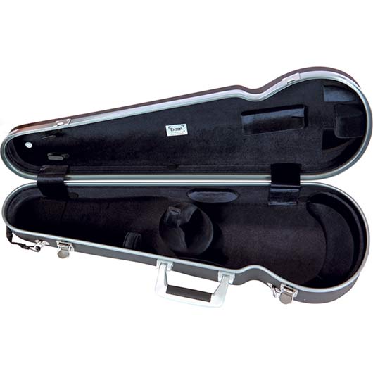 Bam Panther Hightech Contoured Violin Case Black