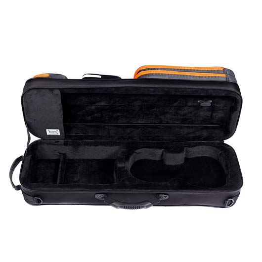 Bam Peak Performance Oblong Violin Case - 3/4 to 1/2