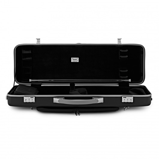 Bam Supreme Cosmic Hightech Oblong Violin Case - Black