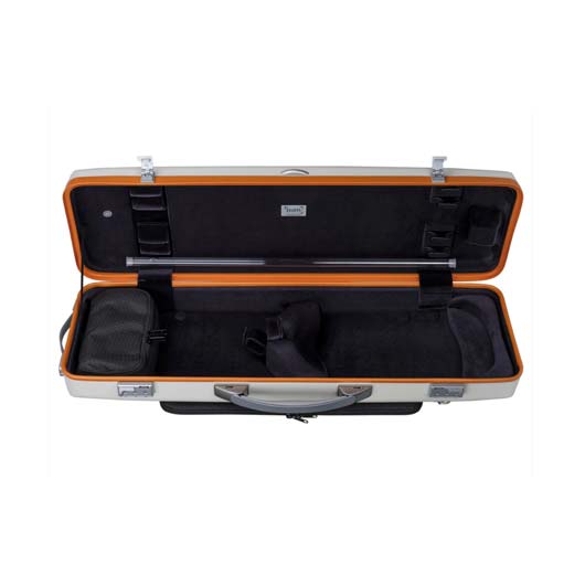 Bam Hightech Oblong Violin Case - GRAFFITI -Green/Orange