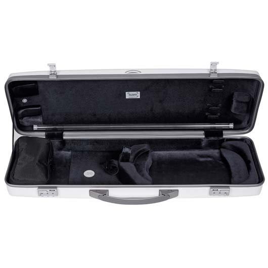 Bam Ice Supreme Hightech Oblong Violin Case - w/ Black