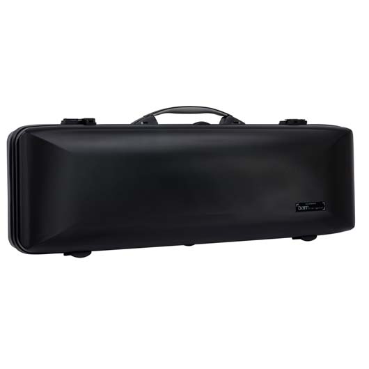 Bam Supreme Hightech Oblong Violin Case - Black/Black