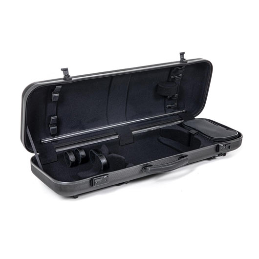 GEWA Air Avantgarde Violin Case - Oblong - Black - 4/4