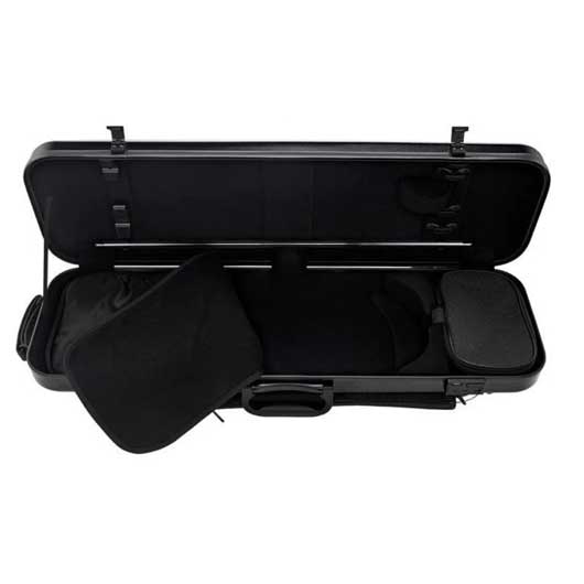 Gewa Oblong Violin Case Air 2.1 - Black Matt With Subway Handle