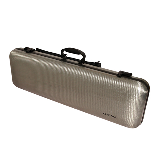 Gewa Idea Oblong Violin Case - Silver/Black