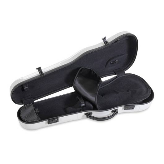GEWA Shaped Viola Case Air 2.0 - White High Gloss