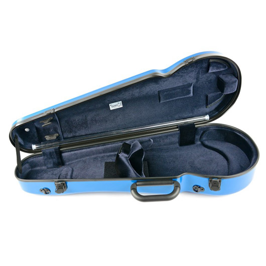 Bam Hightech Contoured Viola Case - Azure Blue