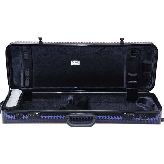 Bam Hightech Compact Oblong Viola Case - Paris - Without Pocket