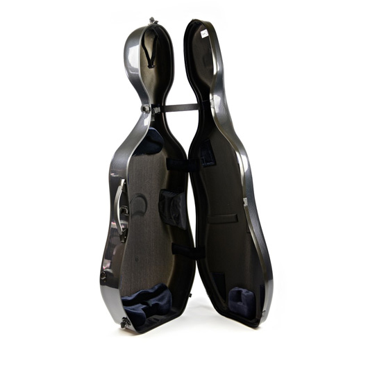 Bam Hightech Compact Cello Case - Carbon Black
