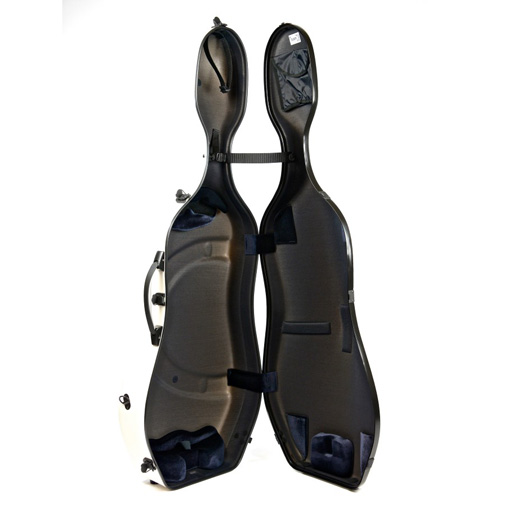Bam Hightech Slim Cello Case - White