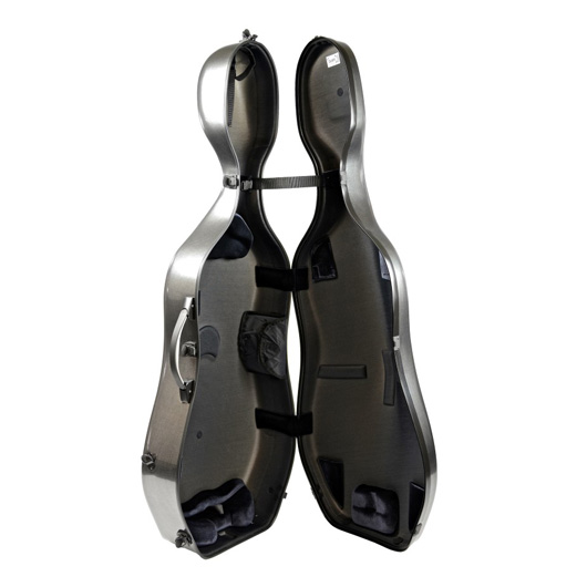 Bam Hightech Compact Cello Case - Tweed