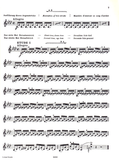 Technique of the Bow Op. 50