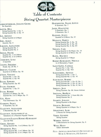 String Quartet Masterpieces:The Ultimate Collection
