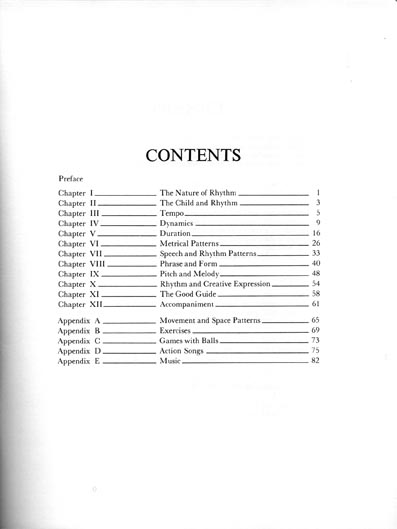Rhythm and Movement (Dalcroze Eurhythmics)