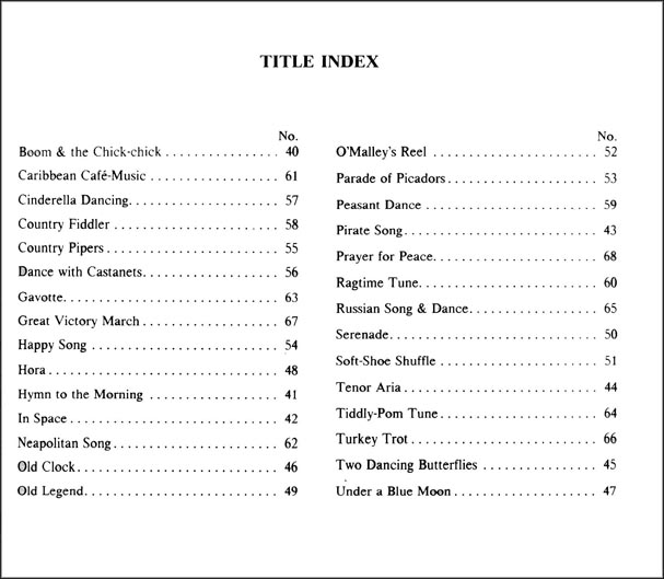 New Tunes for Strings