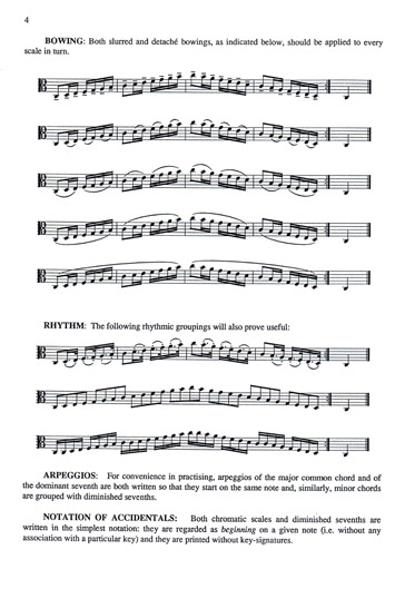 Scales and Arpeggios for Viola, Book I