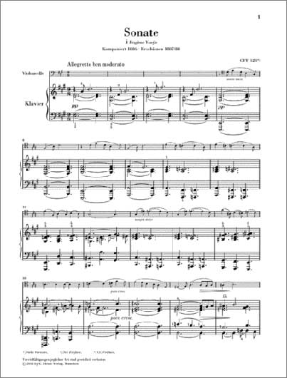 Sonata A Major