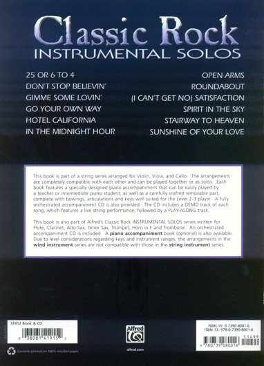 Classic Rock Instrumental Solos