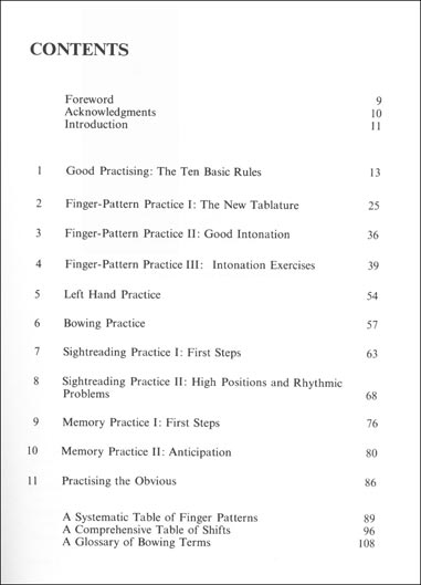 The Art of Practising the Violin