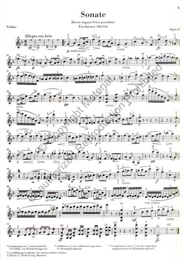 Grieg - Violin Sonata No. 1 in F Major, Op. 8 (HEN)