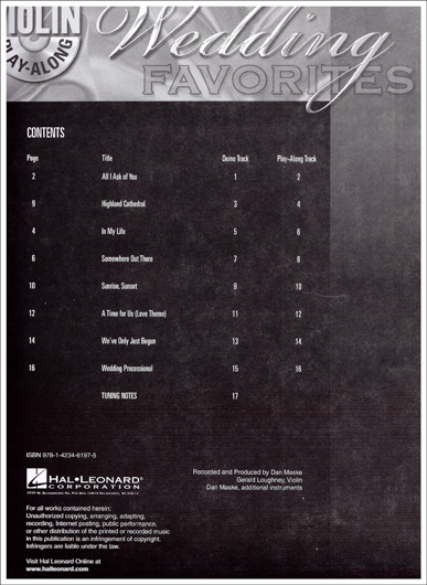 Wedding Favorites Vol. 13