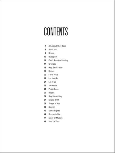 Hit Songs for Two Violins