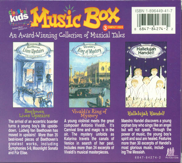 Classical Kids Mozart's Magnificent Voyage CD