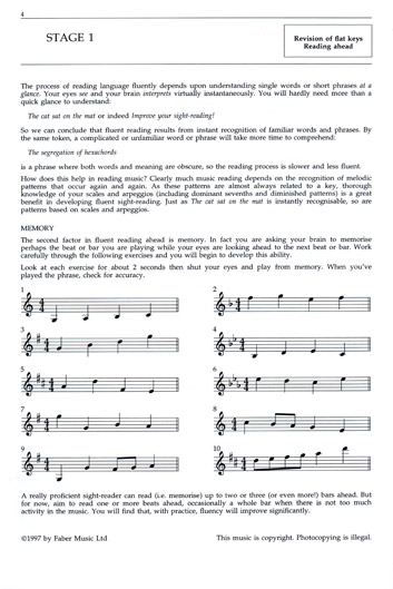 Improve Your Sight-Reading! - Grade 6