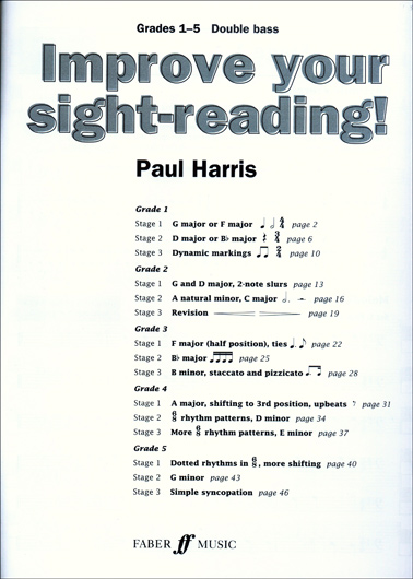 Improve Your Sight-Reading! Grades 1-5 Bass