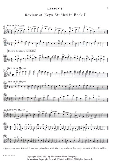 A Tune A Day, Viola Book 2