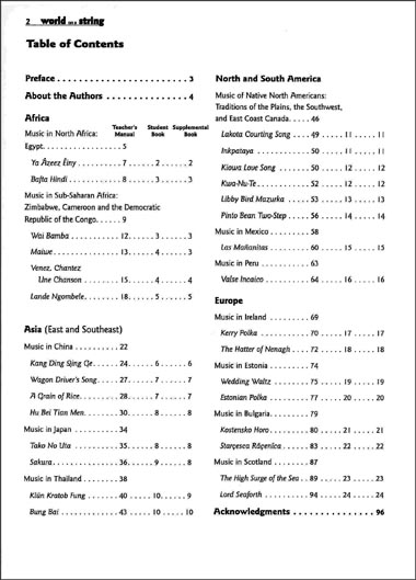 World on a String - Teacher's Manual