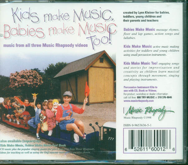 Kids make Music, Babies make Music Too! CD