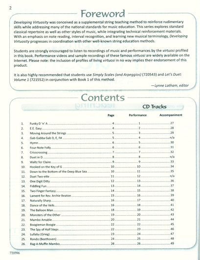 Developing Virtuosity Book 1 - Viola