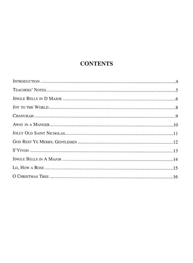 Festive Strings - Violin 2 Part