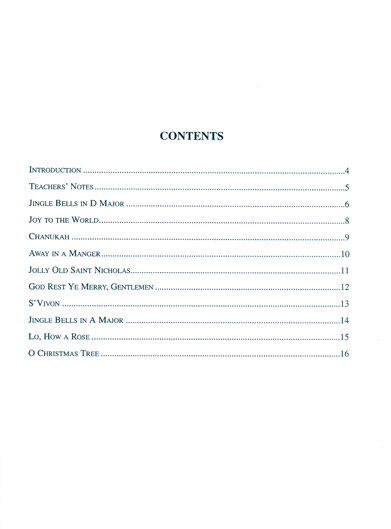 Festive Strings - Violin 3 Part