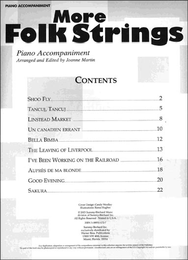 More Folk Strings - Piano Accompaniment