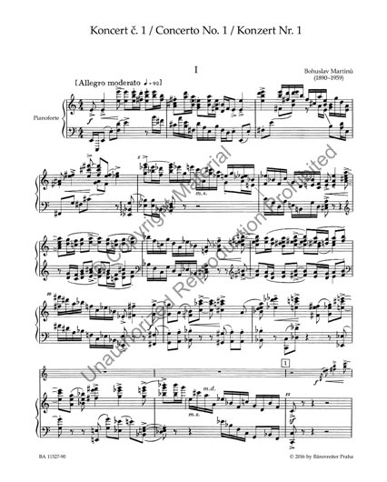 Martinu - Concerto No. 1 for Violin and Orchestra - H226