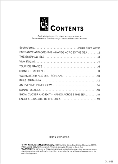 Strolling Strings: Strolling Around the World - Bass