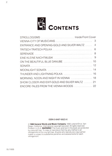 Strolling Strings: Musical  A Night In Vienna - Bass