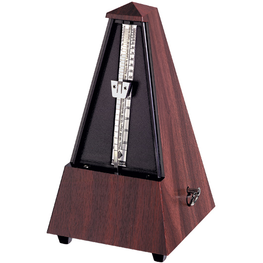 Wittner Maelzel Metronome - Mahogany Plastic