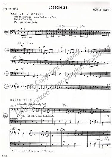 Muller Rusch String Method Book 2 - String Bass