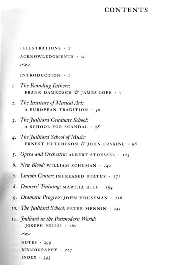 Juilliard A History